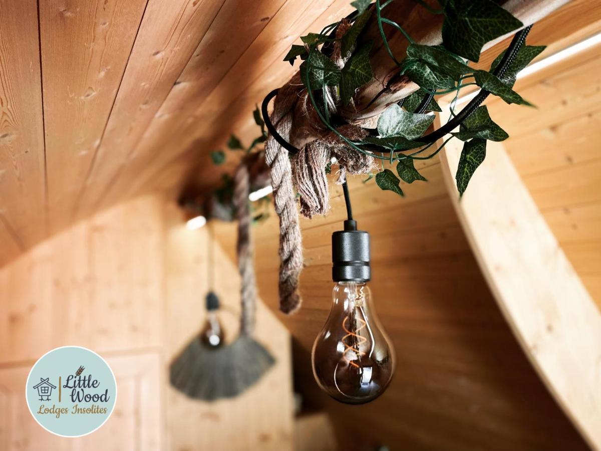 Little Wood Lodges Insolites Bailly-aux-Forges المظهر الخارجي الصورة