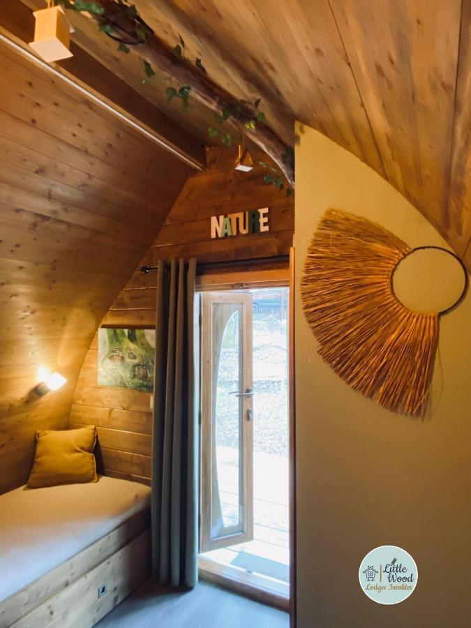 Little Wood Lodges Insolites Bailly-aux-Forges المظهر الخارجي الصورة
