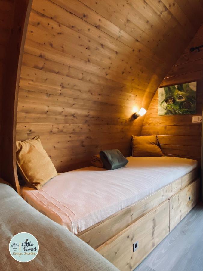 Little Wood Lodges Insolites Bailly-aux-Forges المظهر الخارجي الصورة