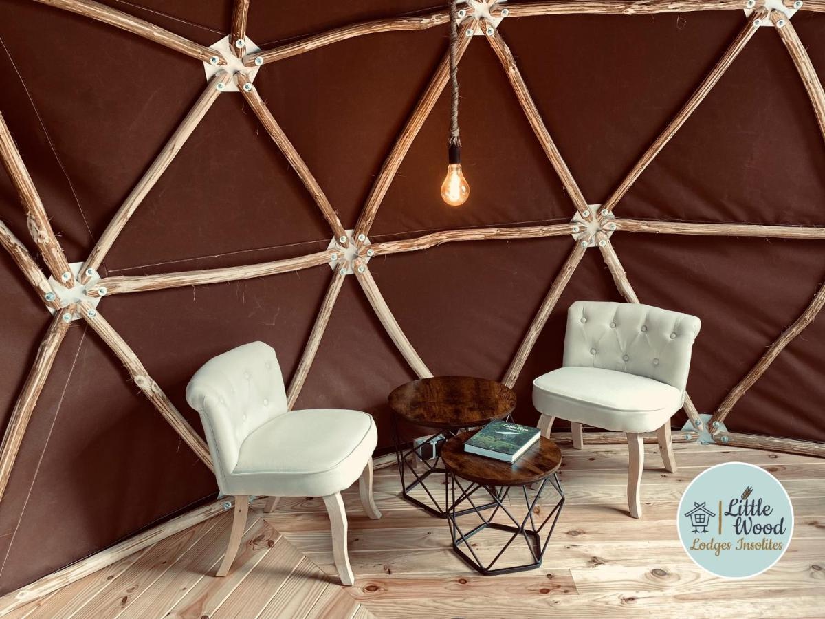 Little Wood Lodges Insolites Bailly-aux-Forges المظهر الخارجي الصورة
