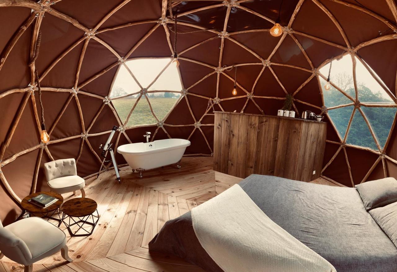Little Wood Lodges Insolites Bailly-aux-Forges المظهر الخارجي الصورة