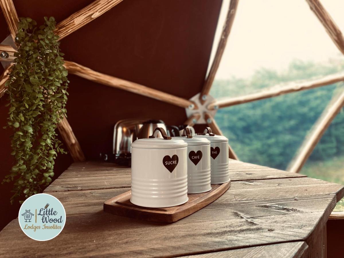 Little Wood Lodges Insolites Bailly-aux-Forges المظهر الخارجي الصورة
