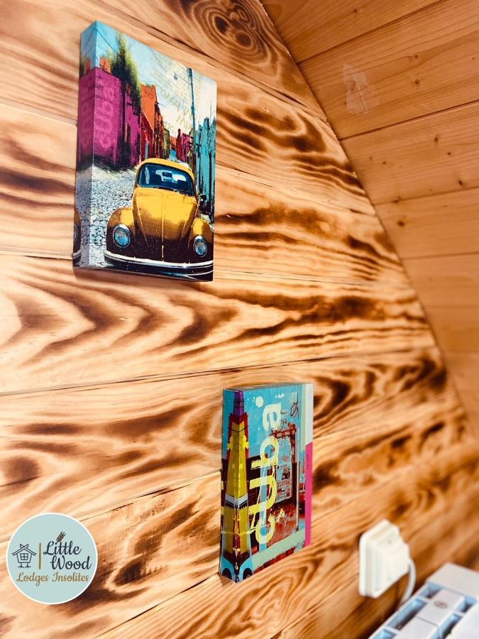 Little Wood Lodges Insolites Bailly-aux-Forges المظهر الخارجي الصورة