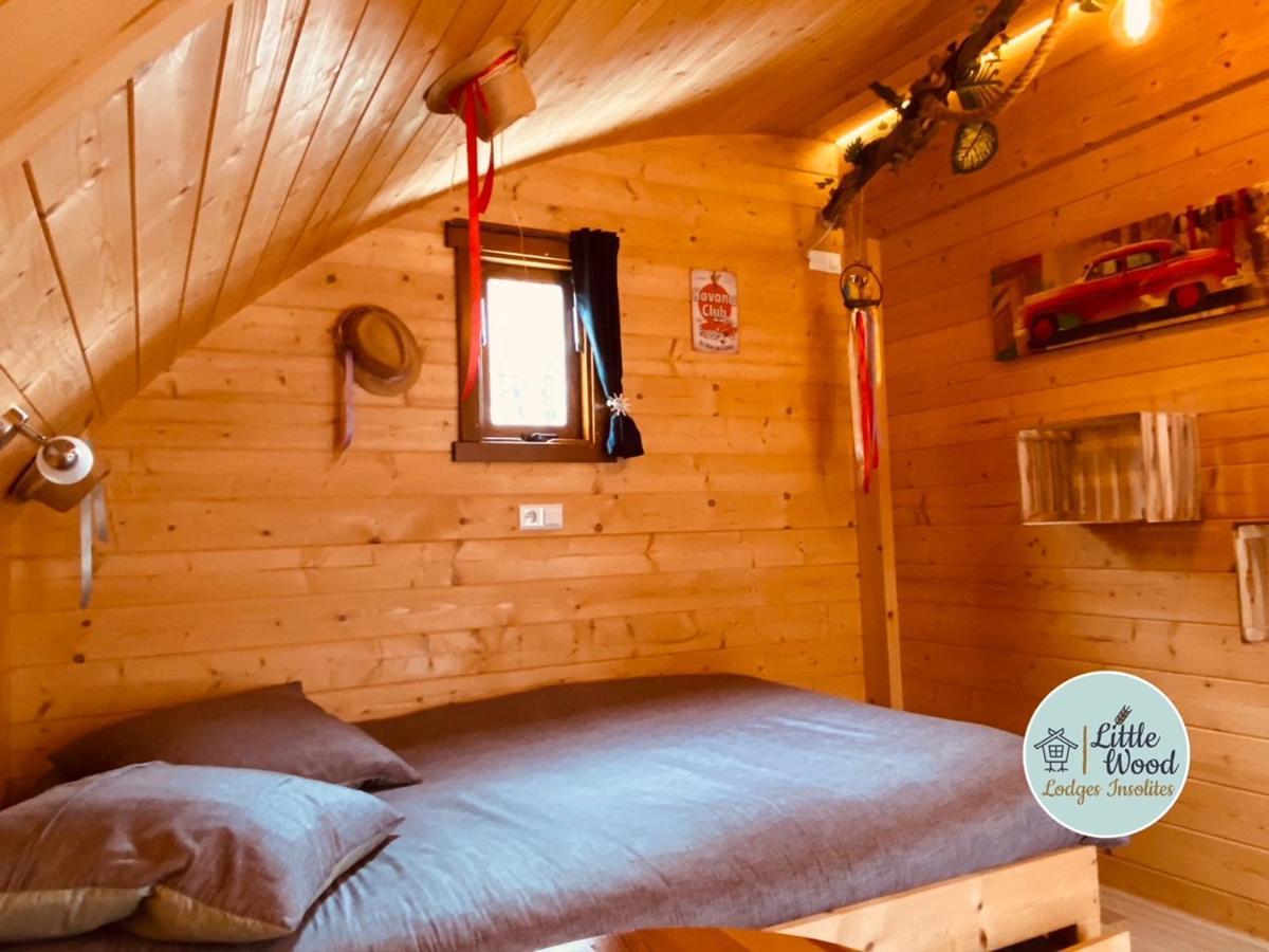Little Wood Lodges Insolites Bailly-aux-Forges المظهر الخارجي الصورة