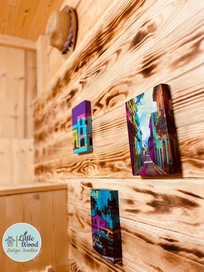Little Wood Lodges Insolites Bailly-aux-Forges المظهر الخارجي الصورة