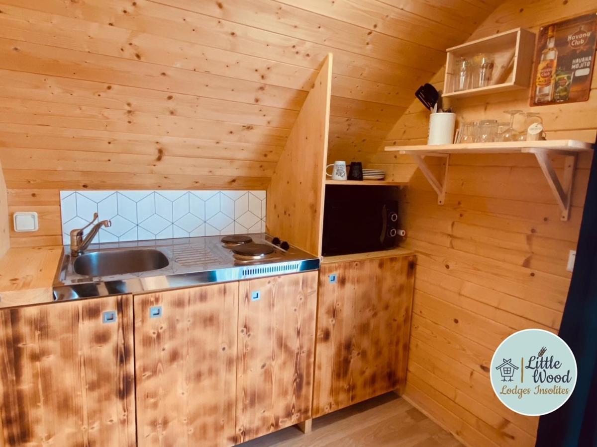 Little Wood Lodges Insolites Bailly-aux-Forges المظهر الخارجي الصورة