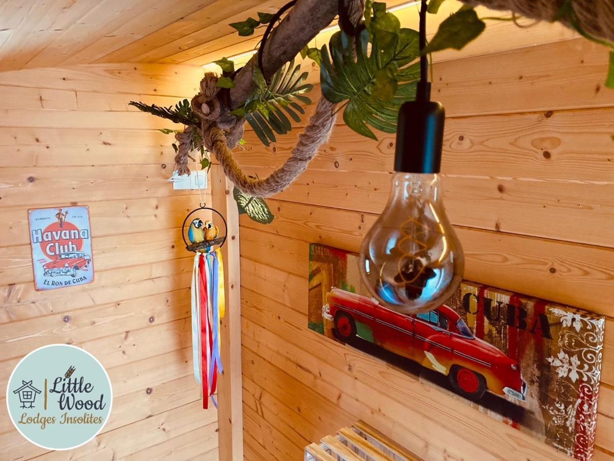 Little Wood Lodges Insolites Bailly-aux-Forges المظهر الخارجي الصورة