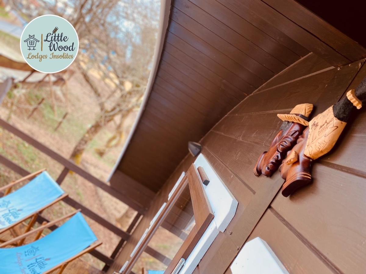 Little Wood Lodges Insolites Bailly-aux-Forges المظهر الخارجي الصورة