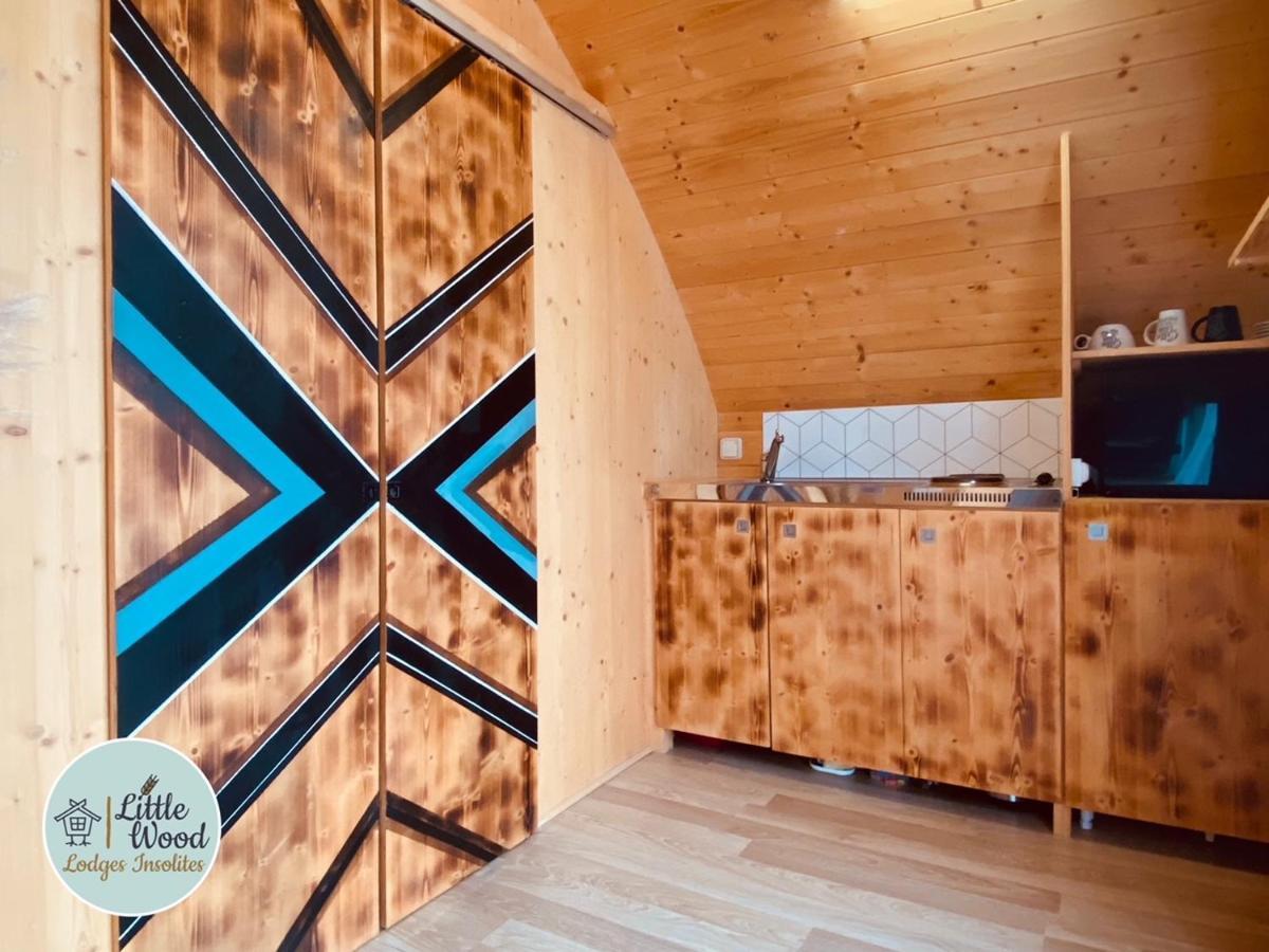 Little Wood Lodges Insolites Bailly-aux-Forges المظهر الخارجي الصورة