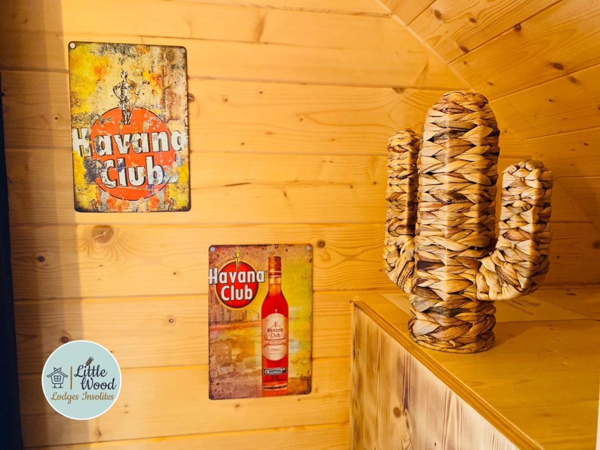 Little Wood Lodges Insolites Bailly-aux-Forges المظهر الخارجي الصورة
