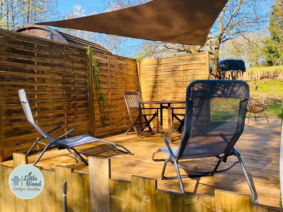 Little Wood Lodges Insolites Bailly-aux-Forges المظهر الخارجي الصورة