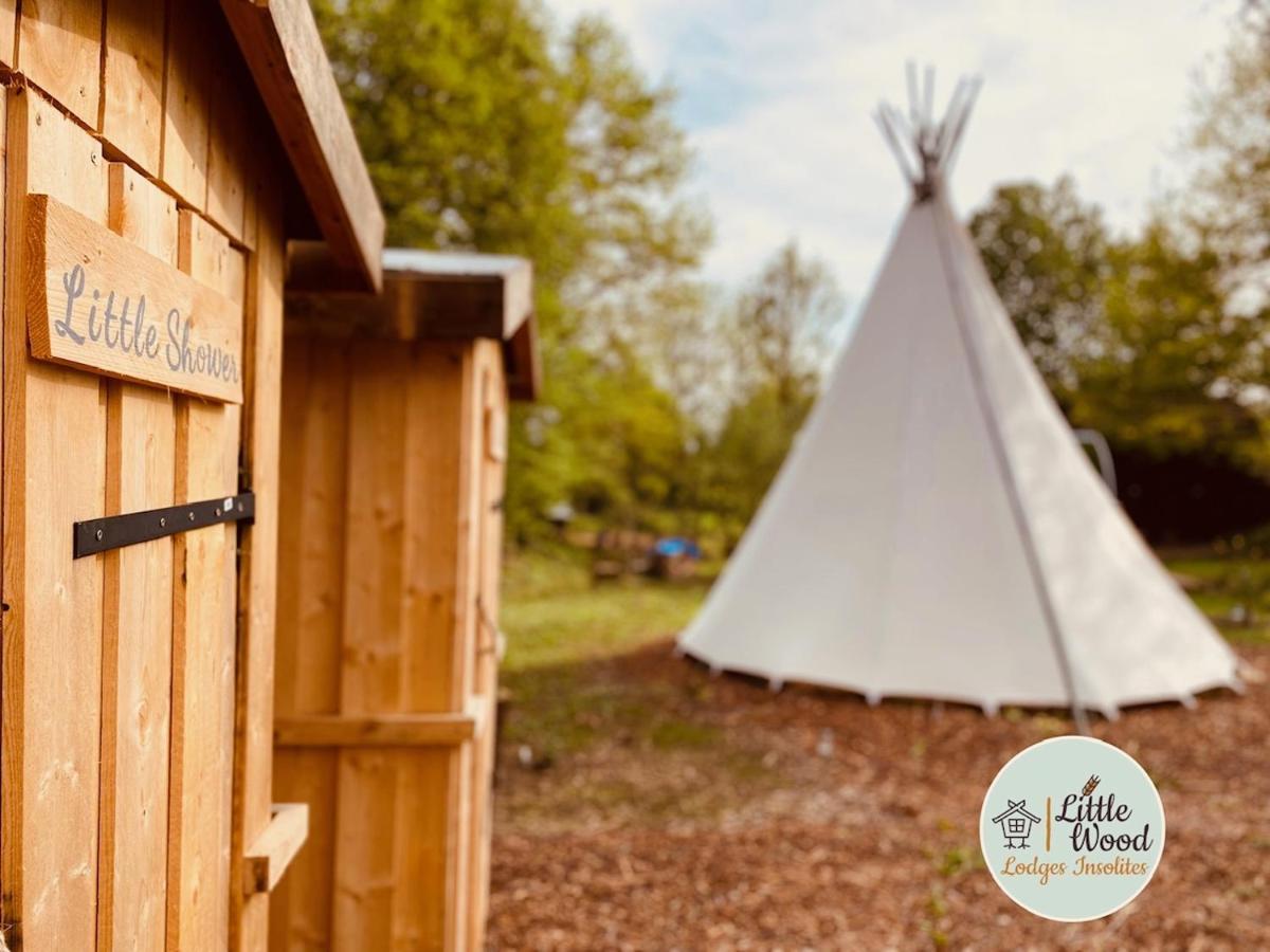 Little Wood Lodges Insolites Bailly-aux-Forges المظهر الخارجي الصورة