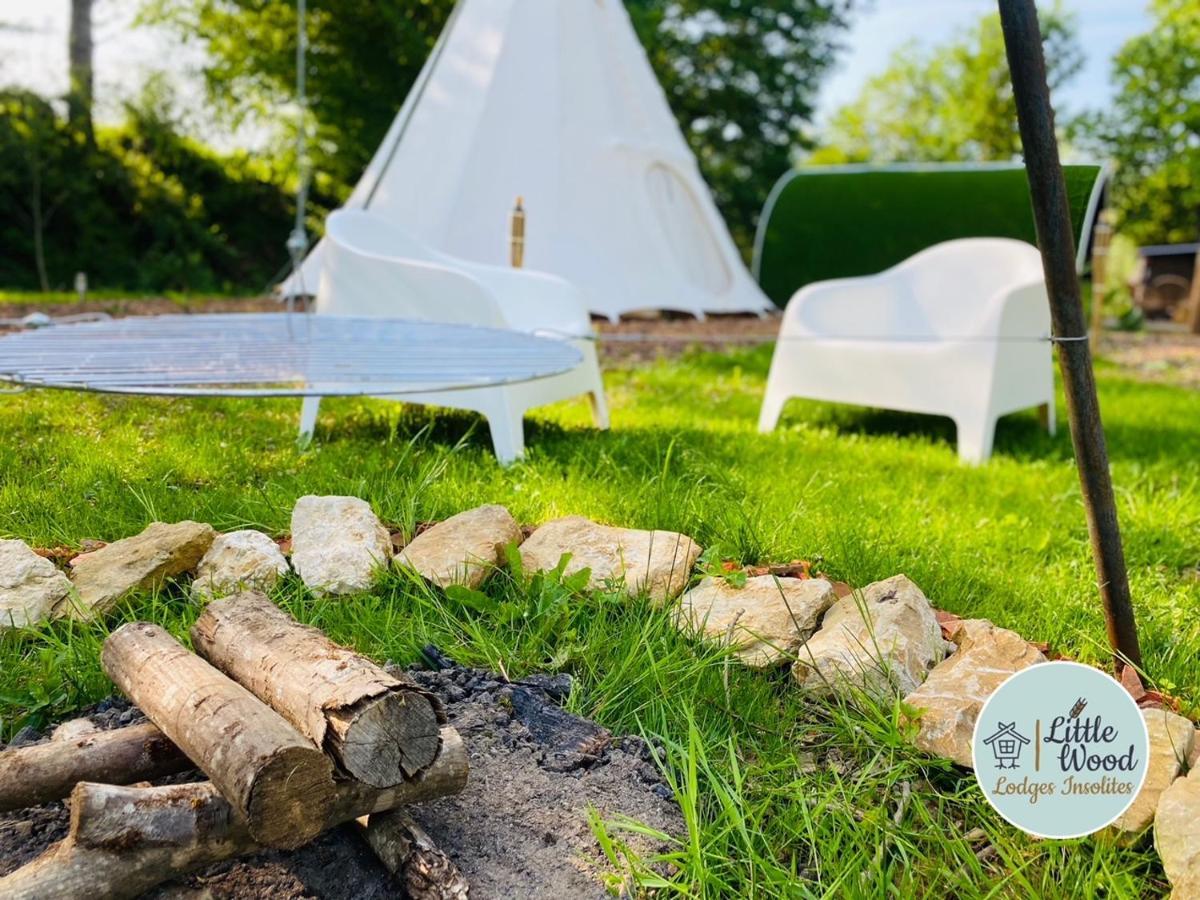 Little Wood Lodges Insolites Bailly-aux-Forges المظهر الخارجي الصورة