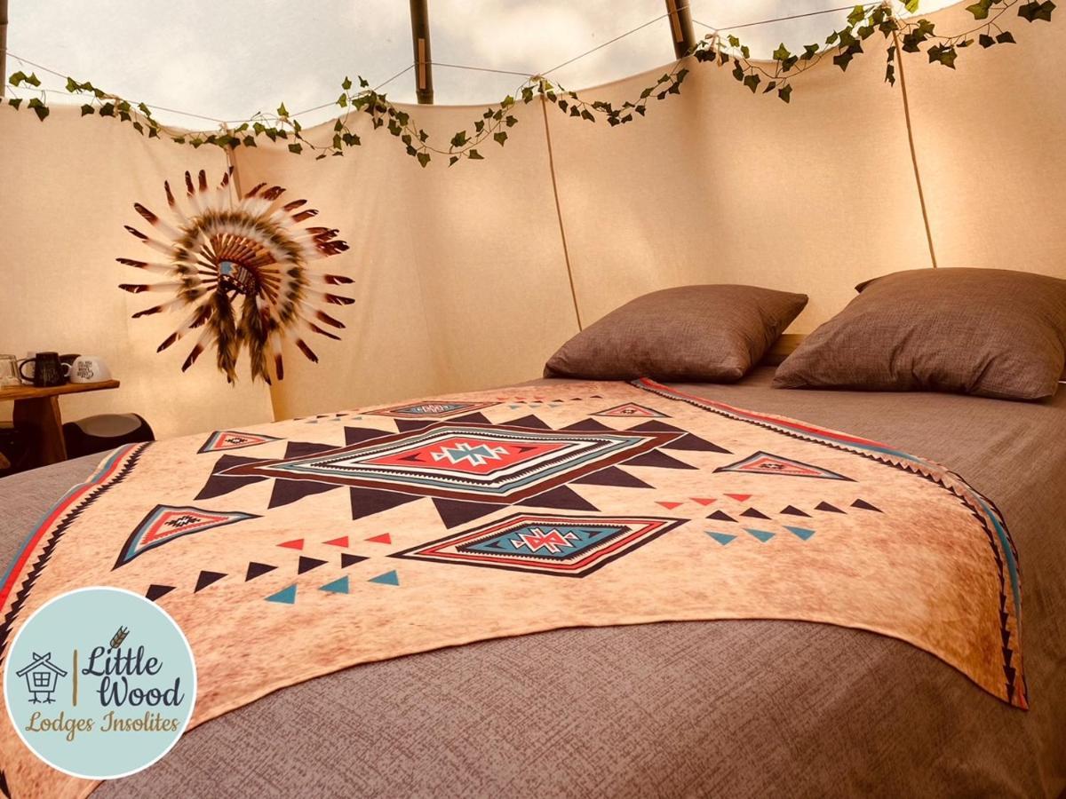 Little Wood Lodges Insolites Bailly-aux-Forges المظهر الخارجي الصورة