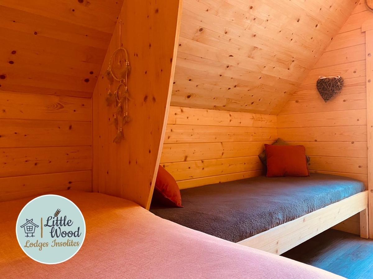 Little Wood Lodges Insolites Bailly-aux-Forges المظهر الخارجي الصورة