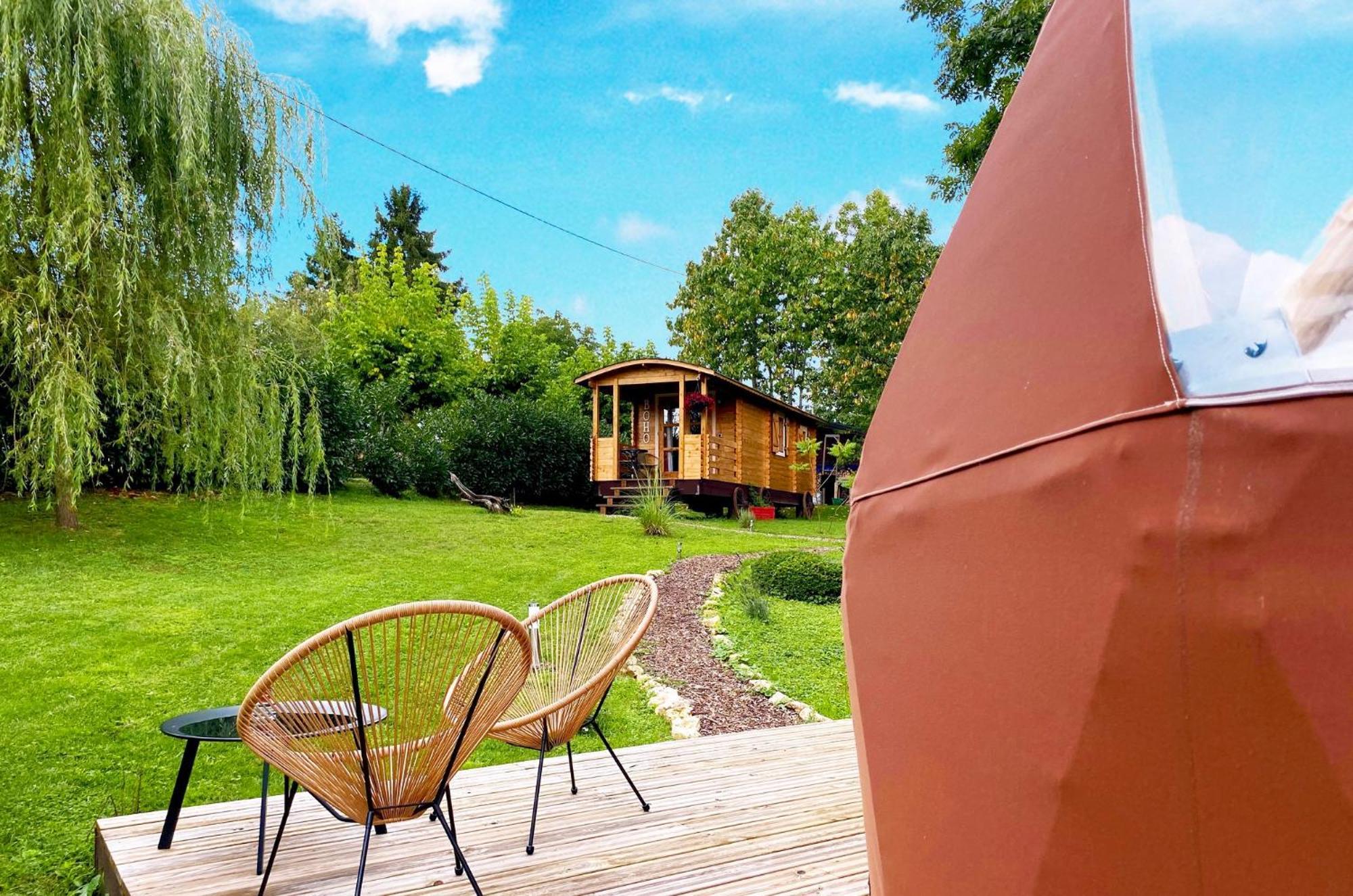Little Wood Lodges Insolites Bailly-aux-Forges المظهر الخارجي الصورة