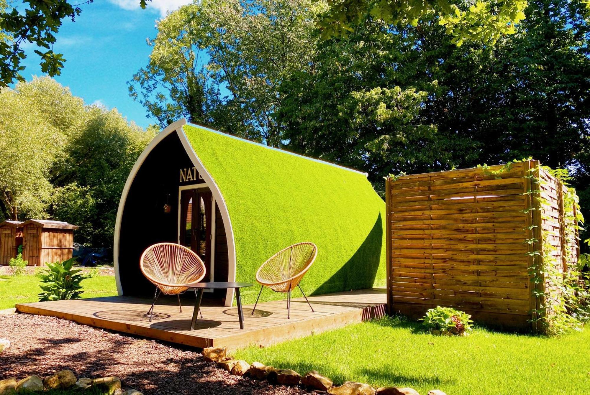Little Wood Lodges Insolites Bailly-aux-Forges المظهر الخارجي الصورة