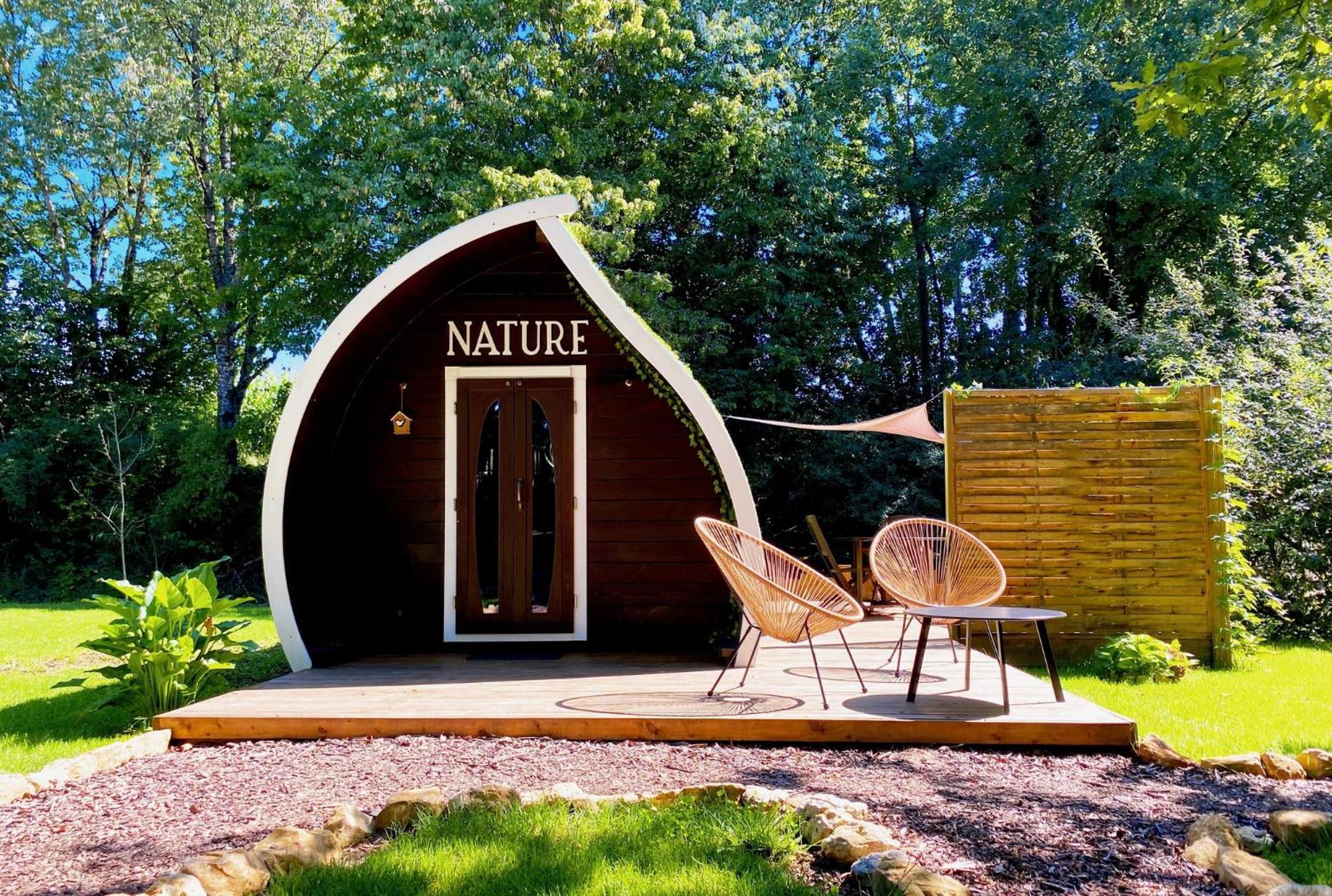 Little Wood Lodges Insolites Bailly-aux-Forges المظهر الخارجي الصورة